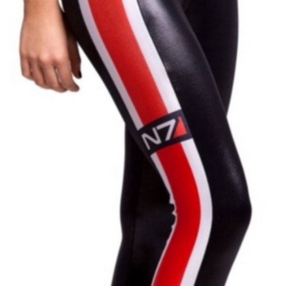 SOLD Mass Effect N7 Leggings NWOT - Picture 3 of 5